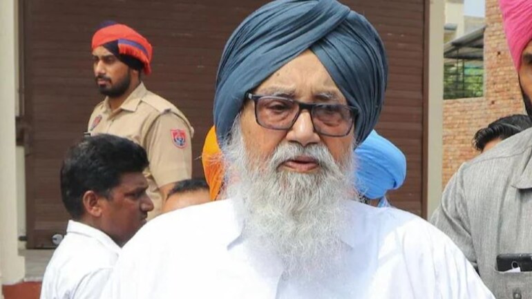 Former Punjab CM Parkash Singh Badal (Photo: File) Former Punjab CM Parkash Singh Badal (Photo: File)