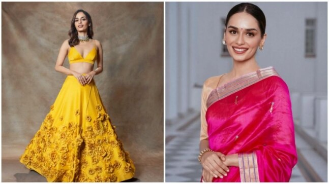 Diving into Samrat Prithviraj actress Manushi Chhillar's envious ethnic wardrobe. On Fashion Friday - Vimarsana News