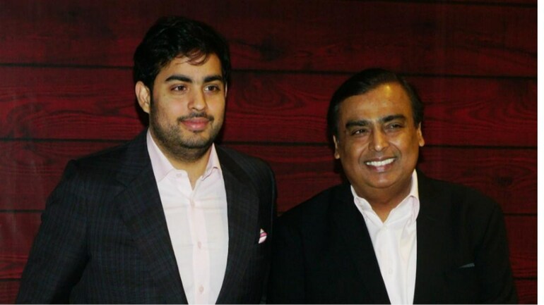 Akash Ambani and Mukesh Ambani | Akash Ambani and Mukesh Ambani |