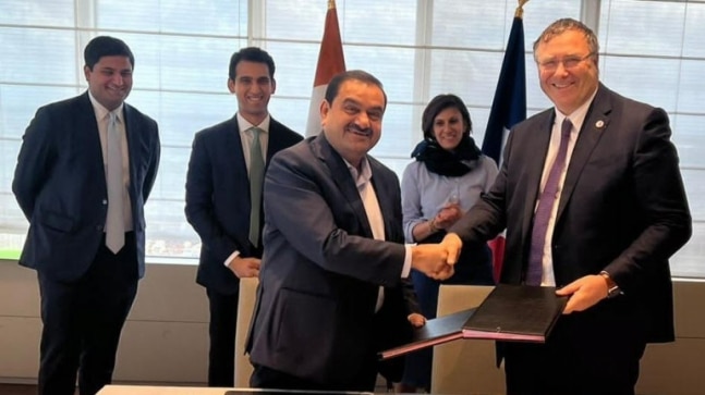 What is Adani-TotalEnergies deal that aims to develop world's biggest green hydrogen ecosystem