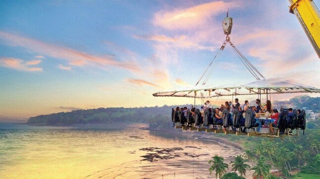 Manna from heaven | Goa's floating sky restaurant - Vimarsana News