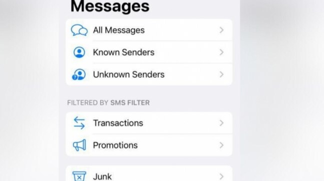 iPhones will soon let users report spam messages - Vimarsana News