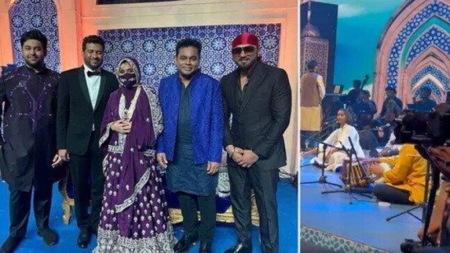 AR Rahman hosts musical wedding reception for daughter Khatija Rahman. Watch videos