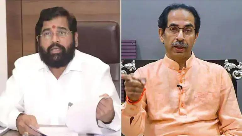 Eknath Shinde Uddhav Thackeray