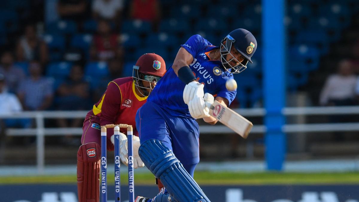 2nd ODI: India seal series win with 3-wicket victory over West Indies WI vs IND: Axar Patel hit his maiden ODI half-century to help India take 2-0 lead over WI (AFP Photo)
