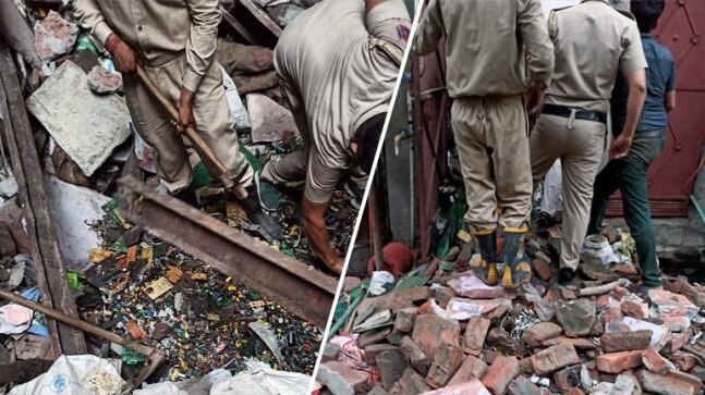 1 dead, 3 injured after house collapses in Delhi's Mustafabad