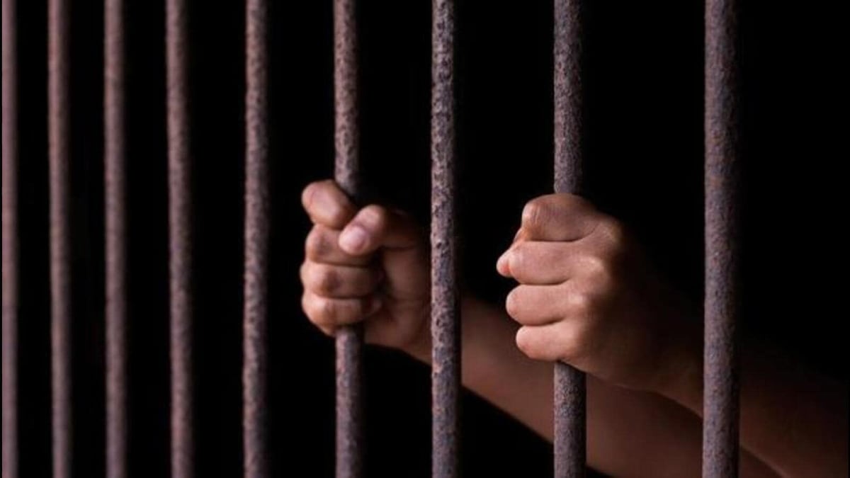 Representative image of person being jailed