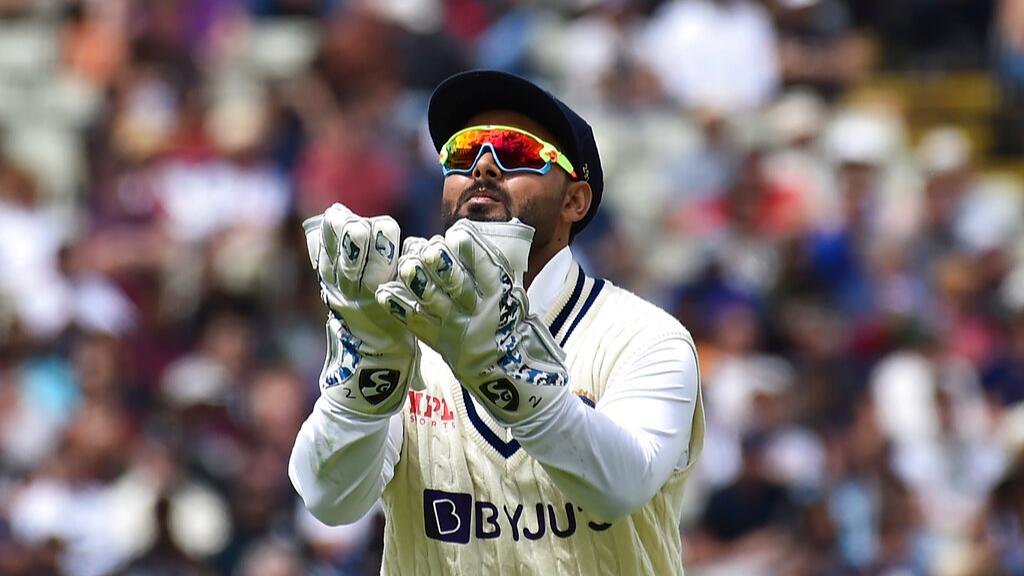 India wicketkeeper-batter Rishabh Pant during the 5th Test against England