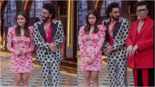 On Ranveer Singh's birthday, Karan Johar shares quirky Koffee With Karan promo featuring Alia Bhatt. Watch