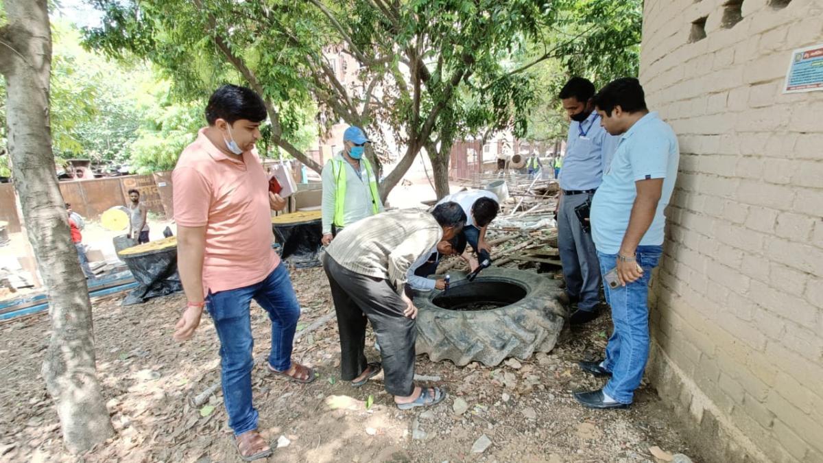 Delhi civic body takes action against firms for mosquito-breeding at construction sites