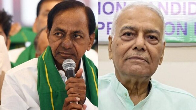 Telangana CM to host Oppn prez candidate Yashwant Sinha in counter to big BJP meet in Hyderabad