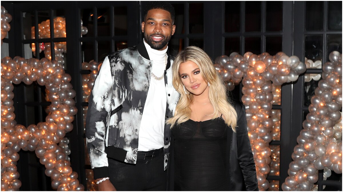 Khloe Kardashian and ex-partner Tristan Thompson 