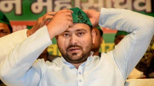 JDU’s ‘lack of confidence’ jibe at RJD’s Tejashwi Yadav after he falters during speech