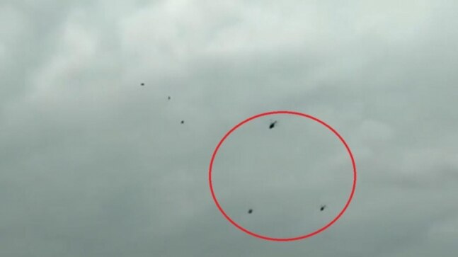 Black balloons seen flying near PM Modi's chopper in Andhra Pradesh, 4 Congress workers held - Vimarsana News