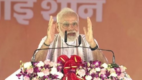 ‘Sarkar bhi badla hai, mijaaz bhi,’ says PM Modi on completion of Bundelkhand e-way before time