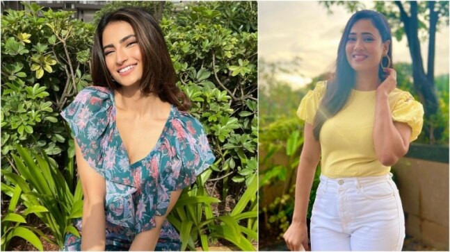 Palak Tiwari in breezy floral dress nails casual fashion game in pretty pics. Mom Shweta loves it