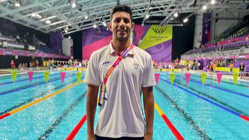 Swimming at CWG 2022: Advait Page qualify for final (SAI Photo)