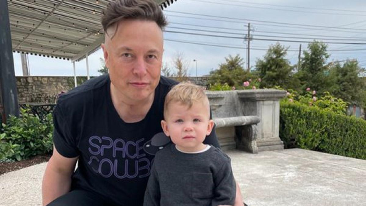 Elon Musk and son X Æ A-XII flaunt matching haircuts in new pic on Twitter. (Image courtesy: Twitter)