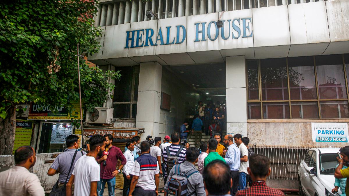 Suspicious transactions found during ED raid of National Herald assets: Sources