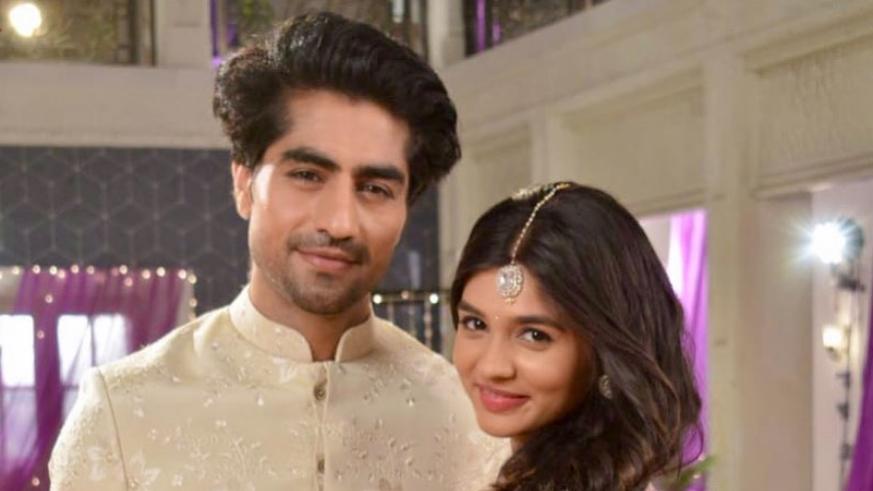 Harshad Chopda and Pranali Rathod play lead role in Yeh Rishta Kya Kehlata Hai. Photo: Instagram