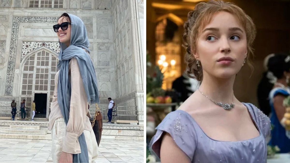 Phoebe Dynevor recently visited India.