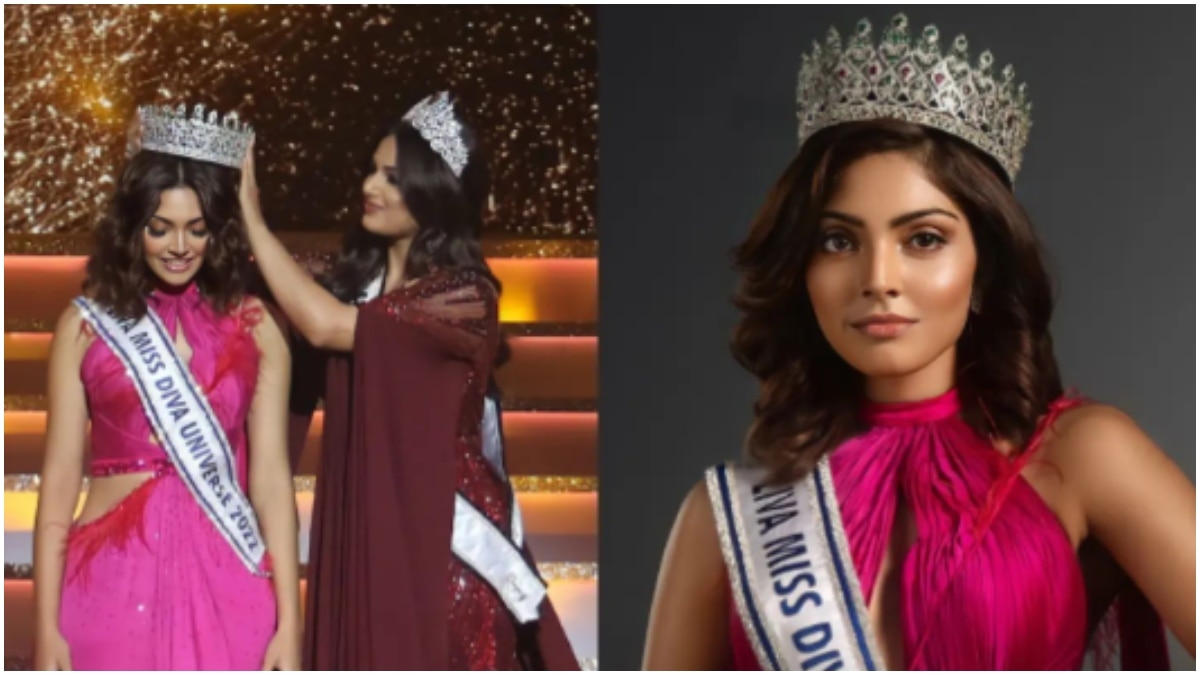 Karnataka's Divita Rai crowned Miss Diva Universe 2022 by Harnaaz Sandhu - India Today