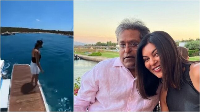 Sushmita Sen shares throwback video from Sardinia vacation, Lalit Modi says 'looking hot'