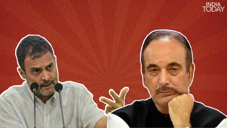 Rahul Gandhi, Ghulam Nabi Azad