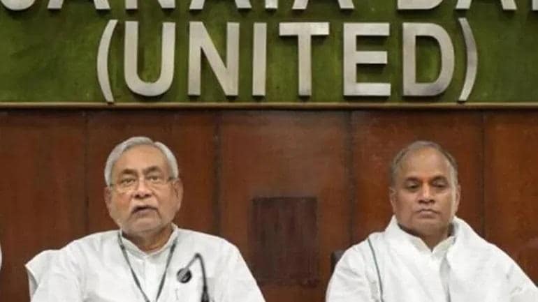 File photo of Bihar CM Nitish Kumar and former Union minister RCP Singh. File photo of Bihar CM Nitish Kumar and former Union minister RCP Singh.
