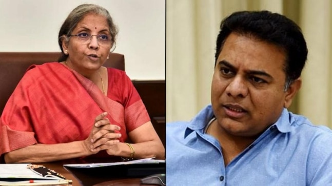Nirmala Sitharaman raps collector in Telangana, KTR 'appalled'