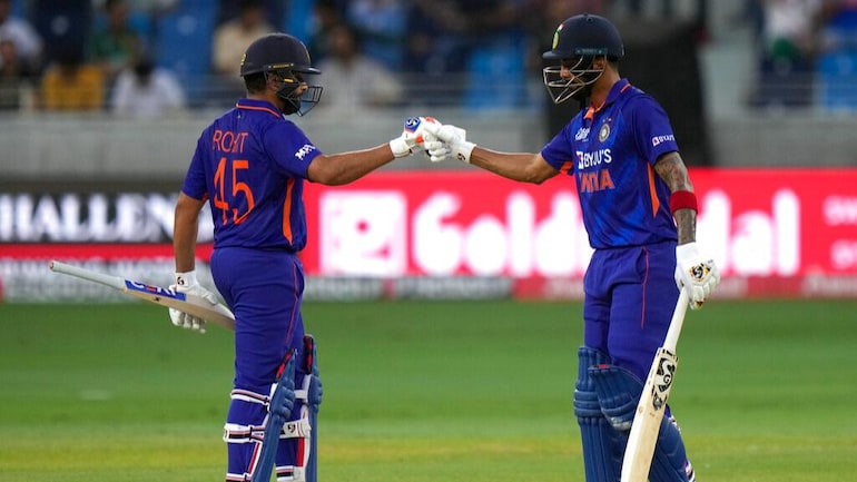 Asia Cup: Rohit-Rahul blitz powers India to fastest-ever 100 against Pakistan in T20I (AP Photo)