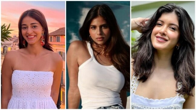 Ananya Panday posts pretty pics from Rome trip. Suhana Khan, Shanya Kapoor react