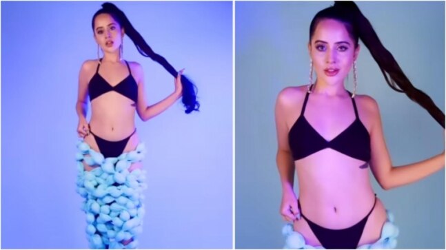 Uorfi Javed's new outfit has us baffled again! Netizens give a mixed reaction