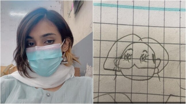 Teacher asks Class 1 students to draw her pic. The results are super adorable