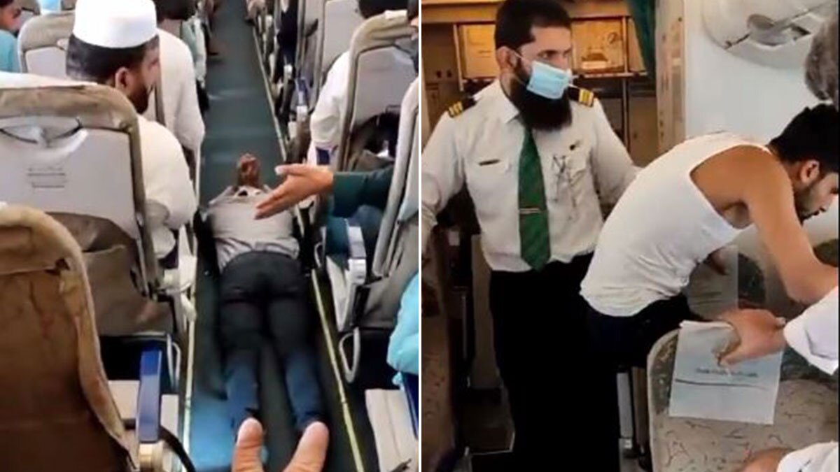 Pakistani flyer tries to break window, punches seats inside flight