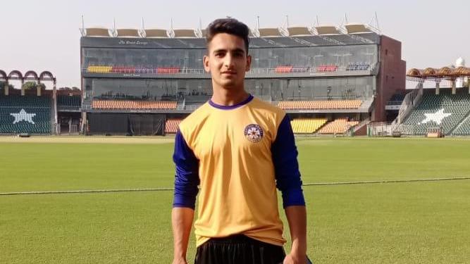 Naseem Shah’s brother Hunain Shah catches limelight on T20 debut. Courtesy: Twitter