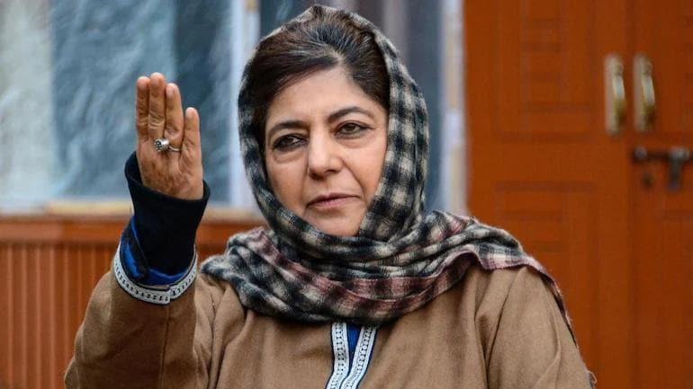 Former J&K CM and PDP chief Mehbooba Mufti.