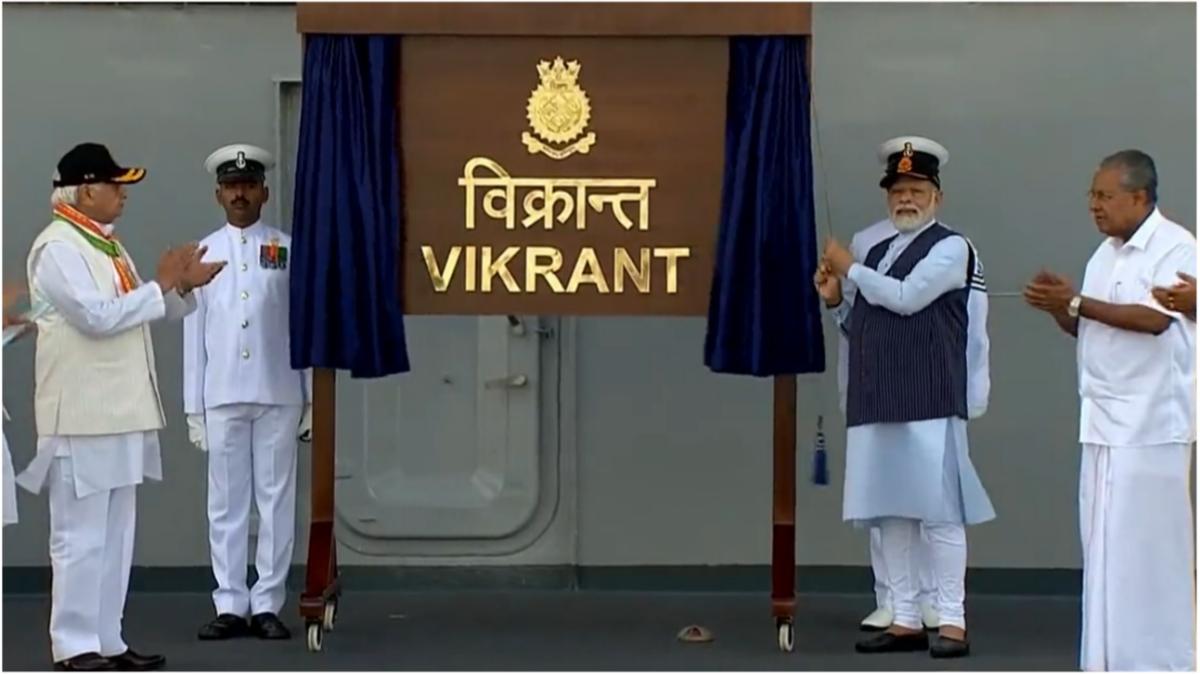 Another step towards being a developed nation': PM Modi commissions INS Vikrant - India News
