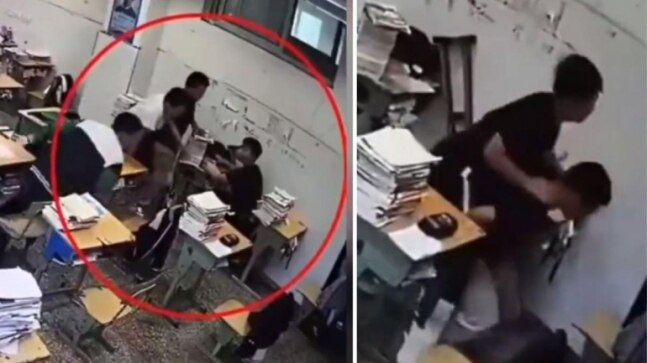Student helps injured friend evacuate during earthquake. Viral video will restore your faith in humanity