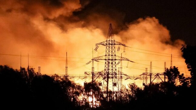 Ukraine accuses Russia of attacking power grid in revenge for offensive
