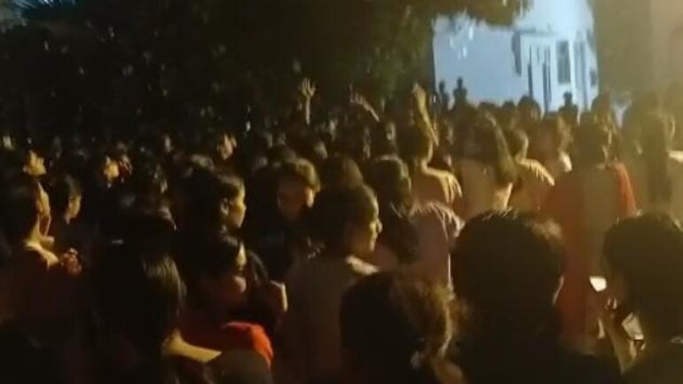 Chandigarh: protest 1 Chandigarh: Protest University over ‘leaked videos’ of women students