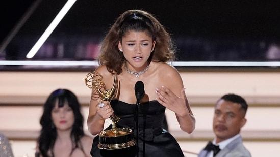 Emmys 2022: Zendaya becomes 1st black woman to win Best Actress in a Drama Series twice