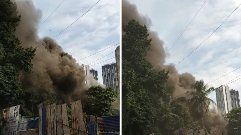 Fire breaks out in Mumbai's Prabhadevi area