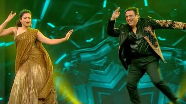 Rashmika Mandanna, Govinda groove to Sami Sami at DID Super Moms finale. Watch