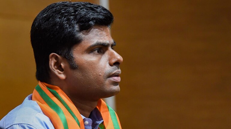 Tamil Nadu BJP president K Annamalai. (PTI photo) Tamil Nadu BJP president K Annamalai. (PTI photo)