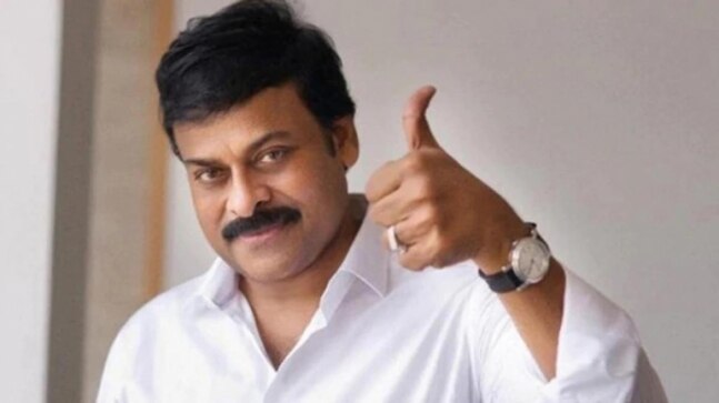 Chiranjeevi does Telangana's Potharaju dance, sports a traditional look. Watch
