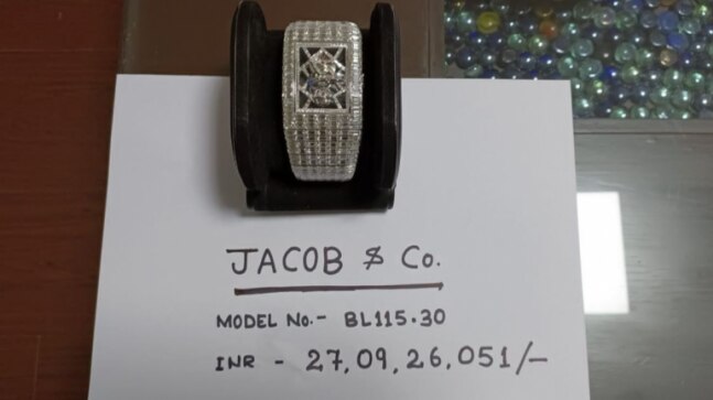 Man arrested at Delhi airport for smuggling swanky wrist watches worth Rs 28 cr