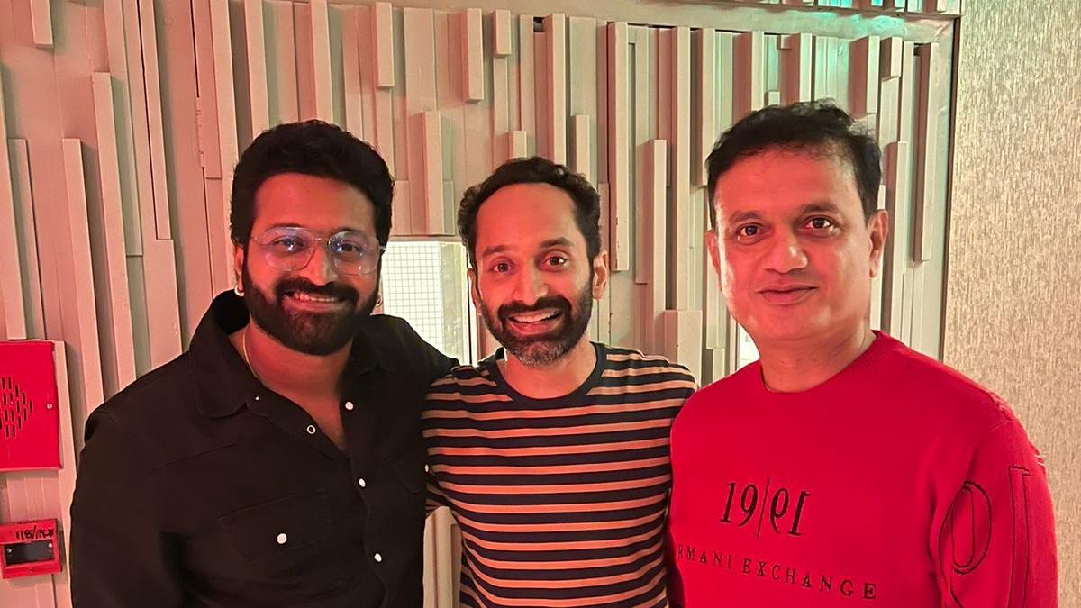 Rishab Shetty, Vijay Kiragandur and Fahadh Faasil.