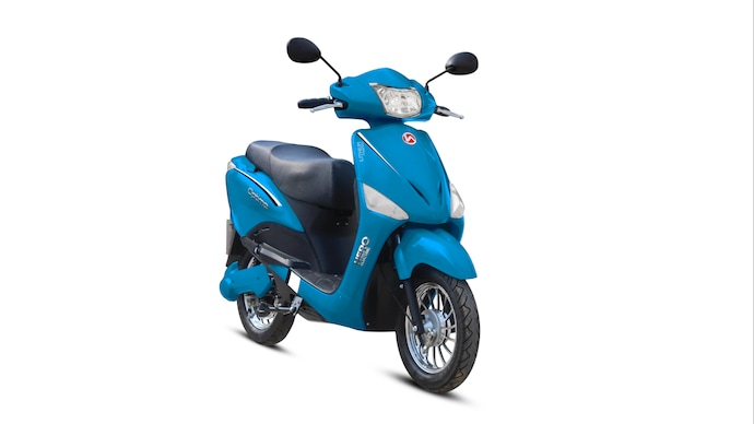 Hero electric bike top with lithium ion battery