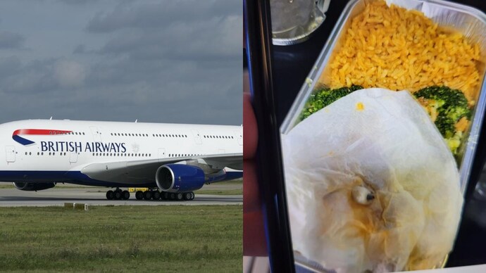 A woman allegedly found a tooth in her British 
Airways meal.